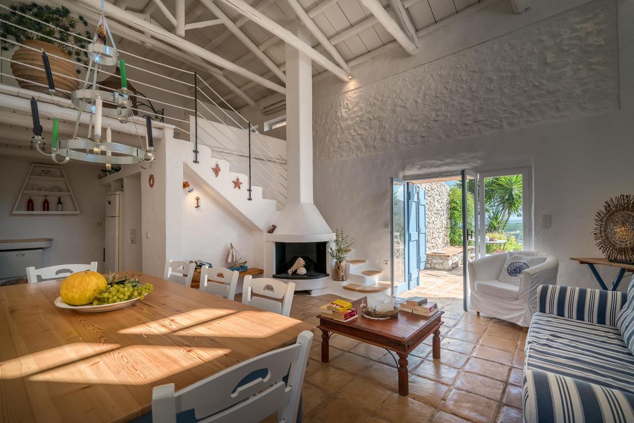 Askos Stone Villa - The Island Panorama 圣尼古拉奥斯 外观 照片